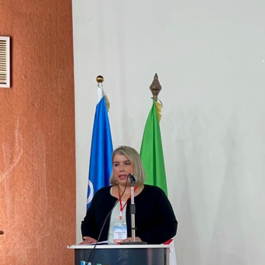 Mme Samia Chouchane, Cheffe du bureau de l’ONUDC Algérie.